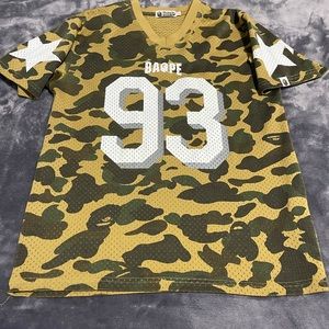 Bape Jersey
Camo
Men’s L , Fits M